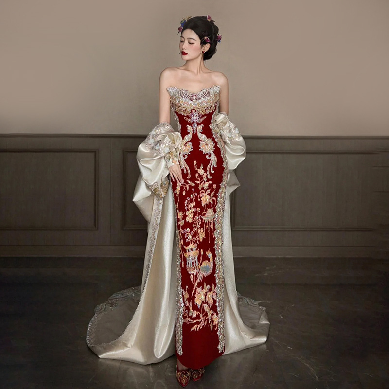Embroidery In Indonesia - 시우허 의류 2026 신상 튜브탑 토스트