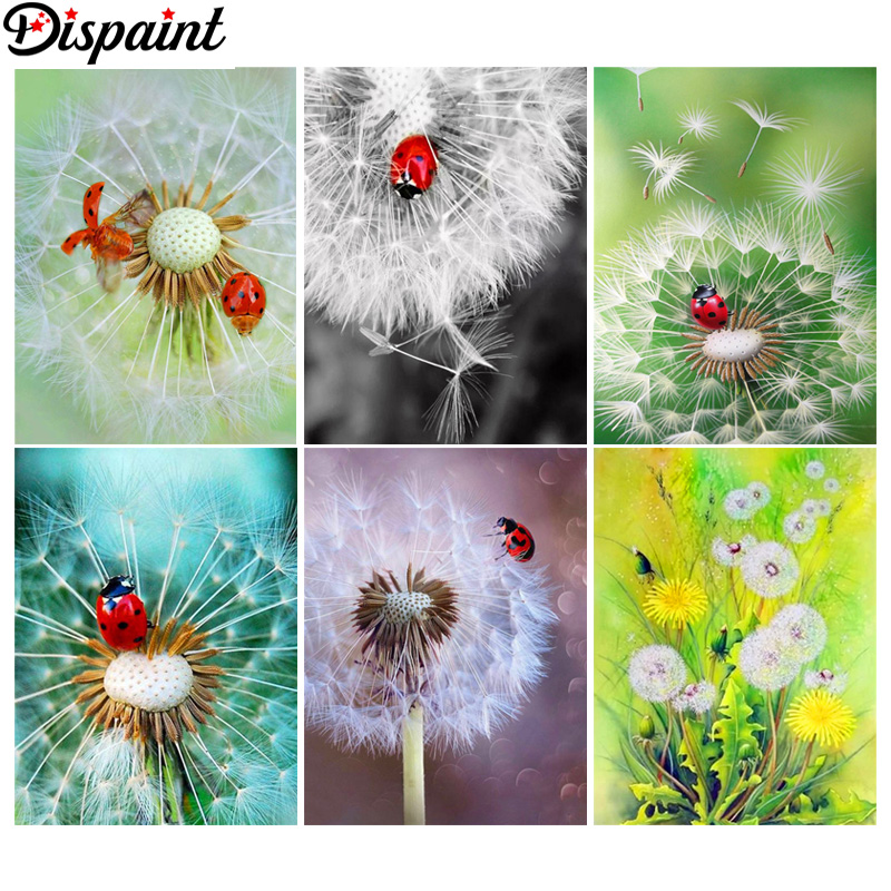 Embroidery Lady Bug - Dispaint DIY 다이아몬드 페인팅 