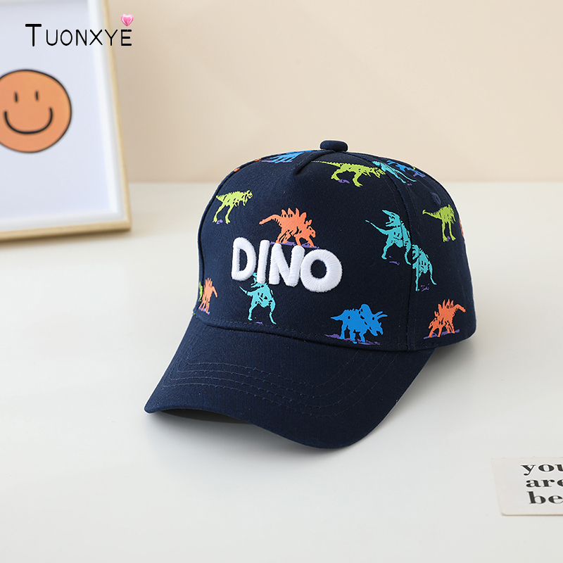 Embroidery Cap - TUONXYE 공룡 자수 아기 모자 소년