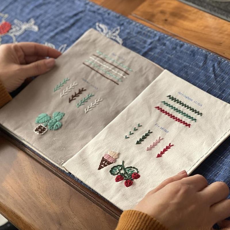 Embroidery Guide Book - QX2E 자수 프레임 재봉 도구가 포함된