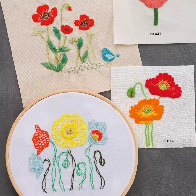 식물 자수 패턴 책, 꽃무늬 디자인, 단계별 스티치 가 - Embroidery Guide Book 리뷰 및 가격