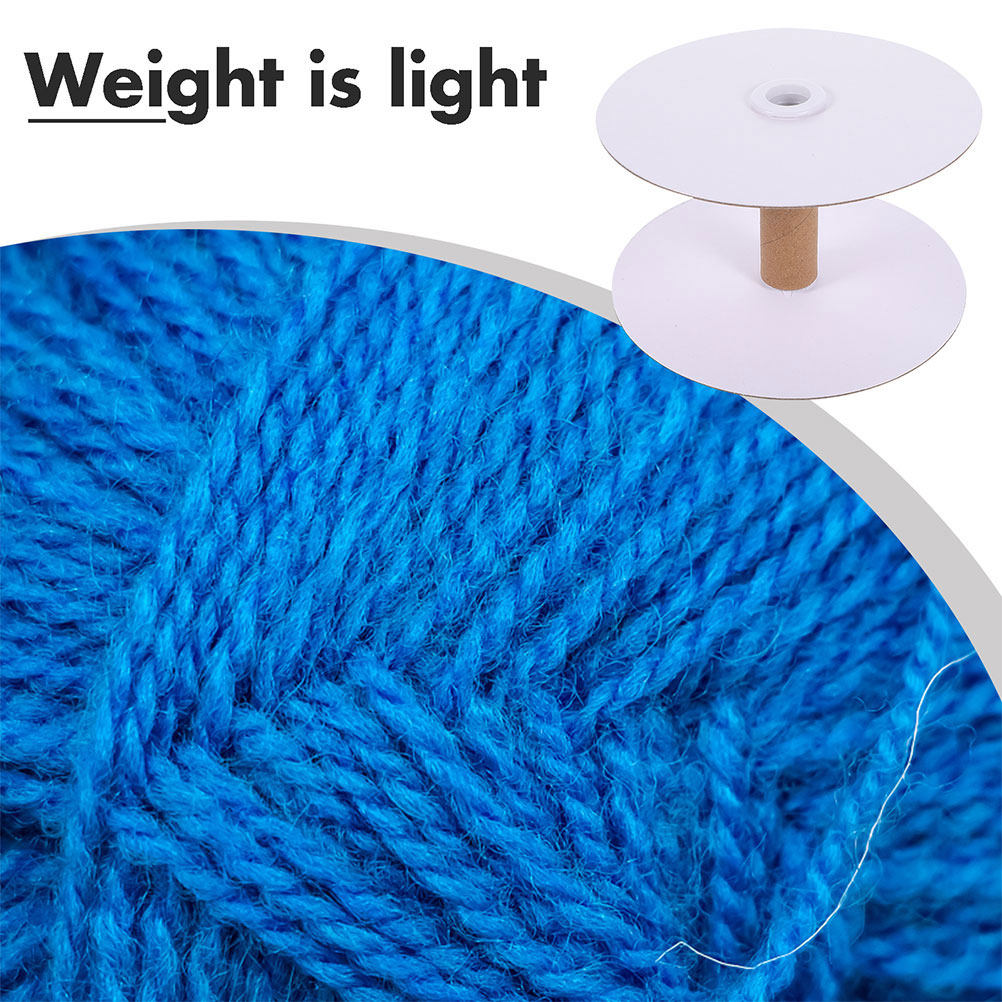 12개 종이 스풀 와이어 보관 스풀 분리형 실 보빈 니 - Embroidery Thread Yarn 리뷰 및 가격