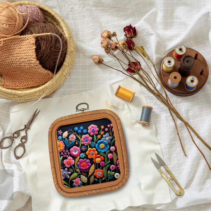 자수 후프 프레임 대형 자수 후프 사각형 자수 프레임  - Embroidery Ring 리뷰 및 가격