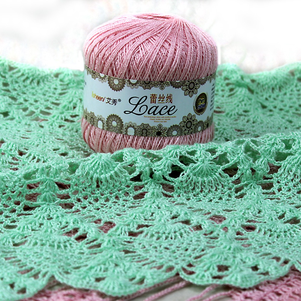 부드러운 코튼 레이스 원사, 크로셰 실, 울 자수, 핸 - Embroidery Thread Yarn 리뷰 및 가격