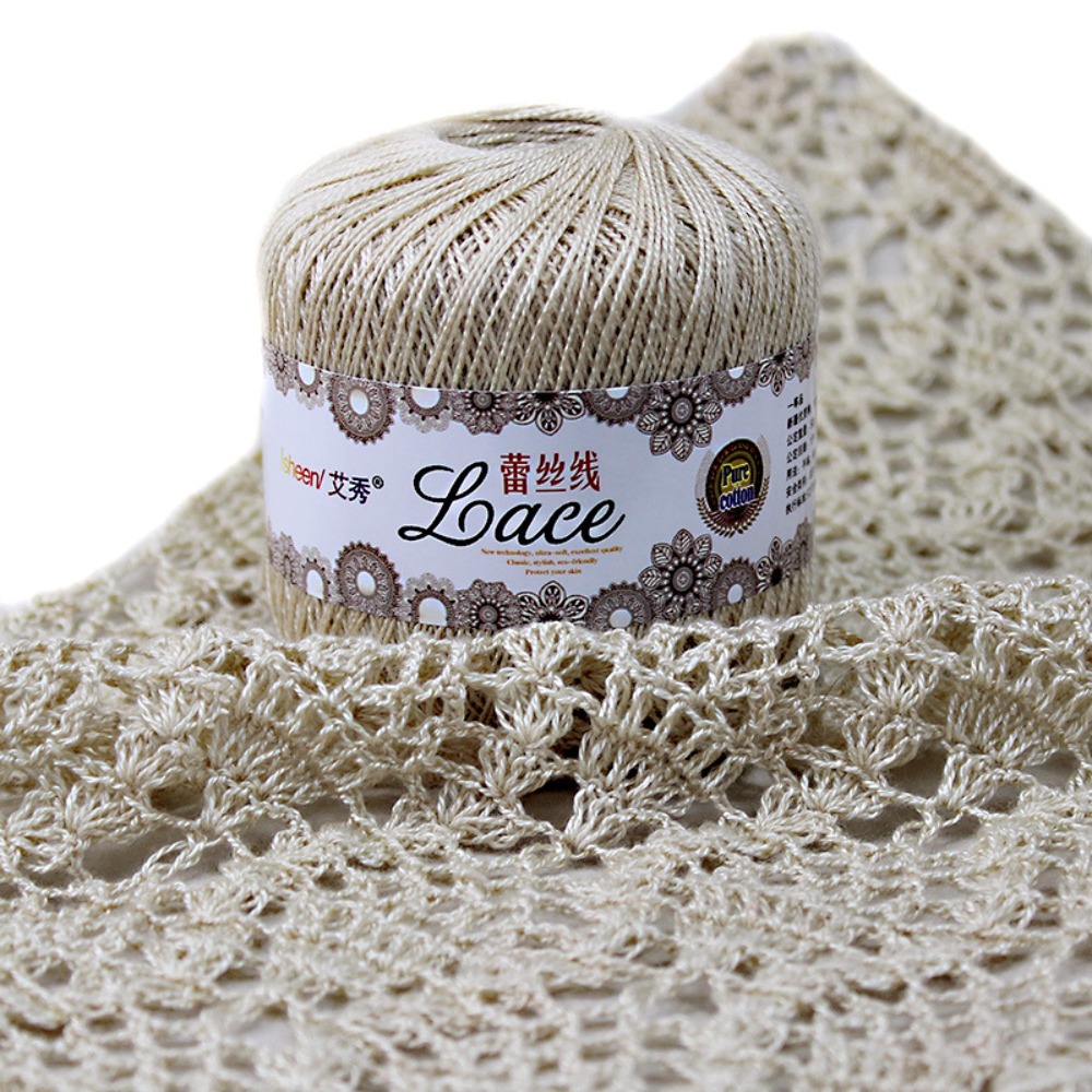 부드러운 코튼 레이스 원사, 크로셰 실, 울 자수, 핸 - Embroidery Thread Yarn 리뷰 및 가격