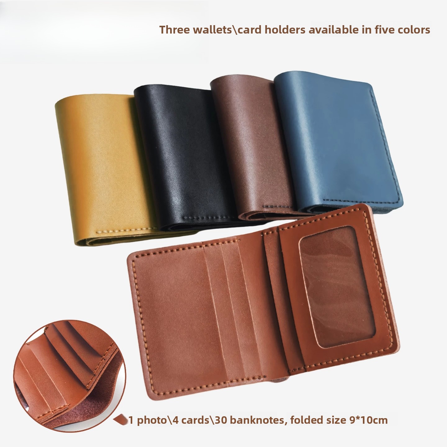 맞춤형 정품 가죽 지갑 사진 자수 애완동물 커플 초상화 - Embroidery Wallet 리뷰 및 가격