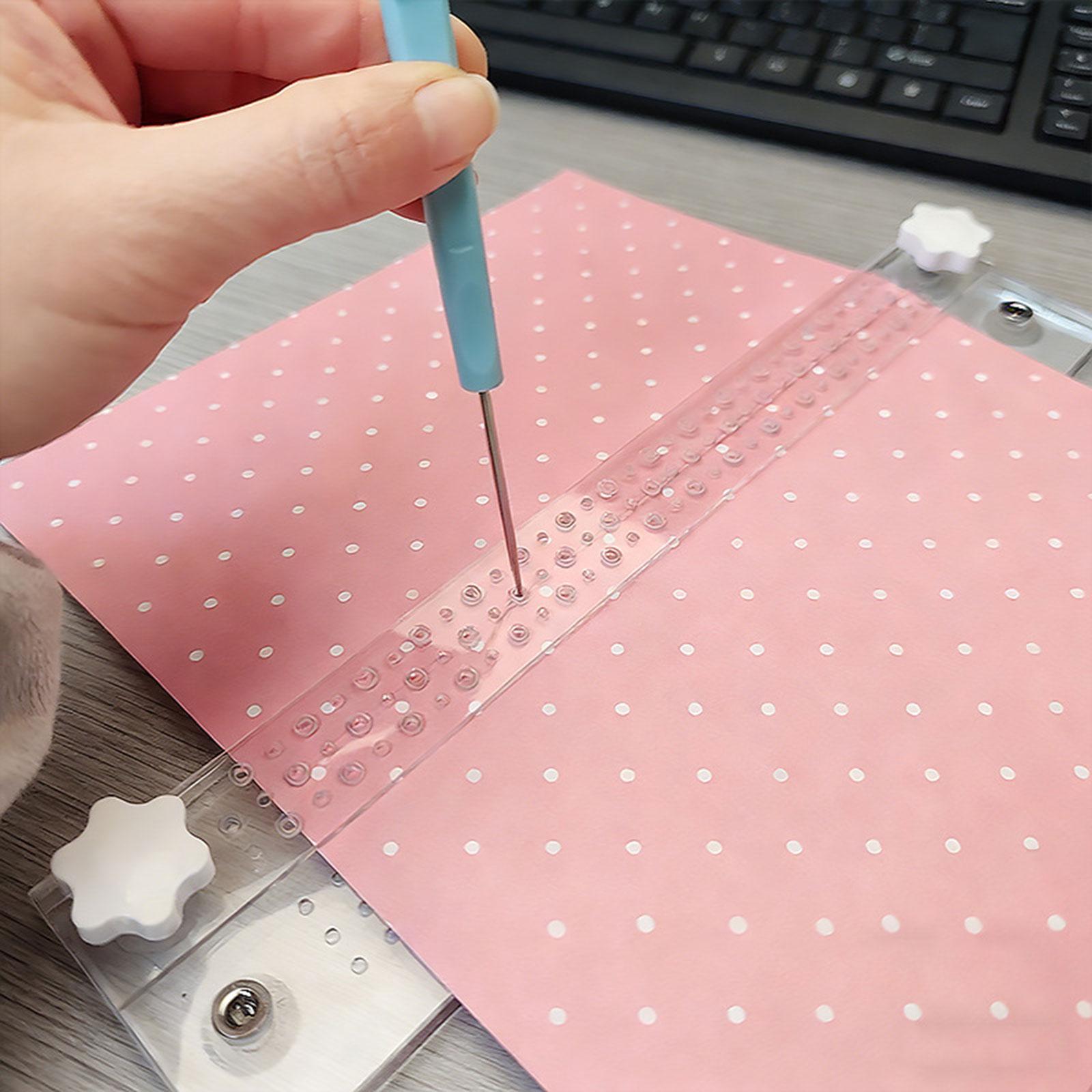 책 제본 키트 책 제본 펀칭 가이드 도구 스크랩북 페이 - Embroidery Guide Book 리뷰 및 가격