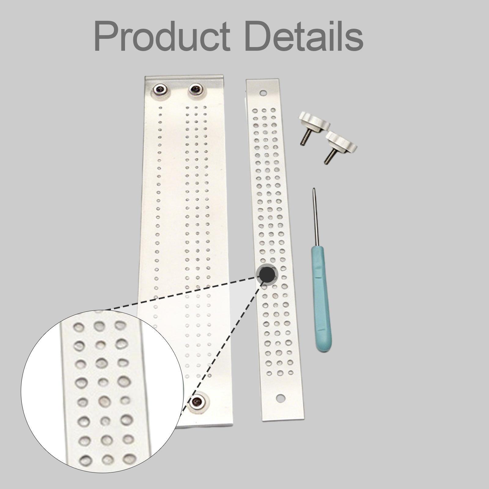 책 제본 키트 책 제본 펀칭 가이드 도구 스크랩북 페이 - Embroidery Guide Book 리뷰 및 가격