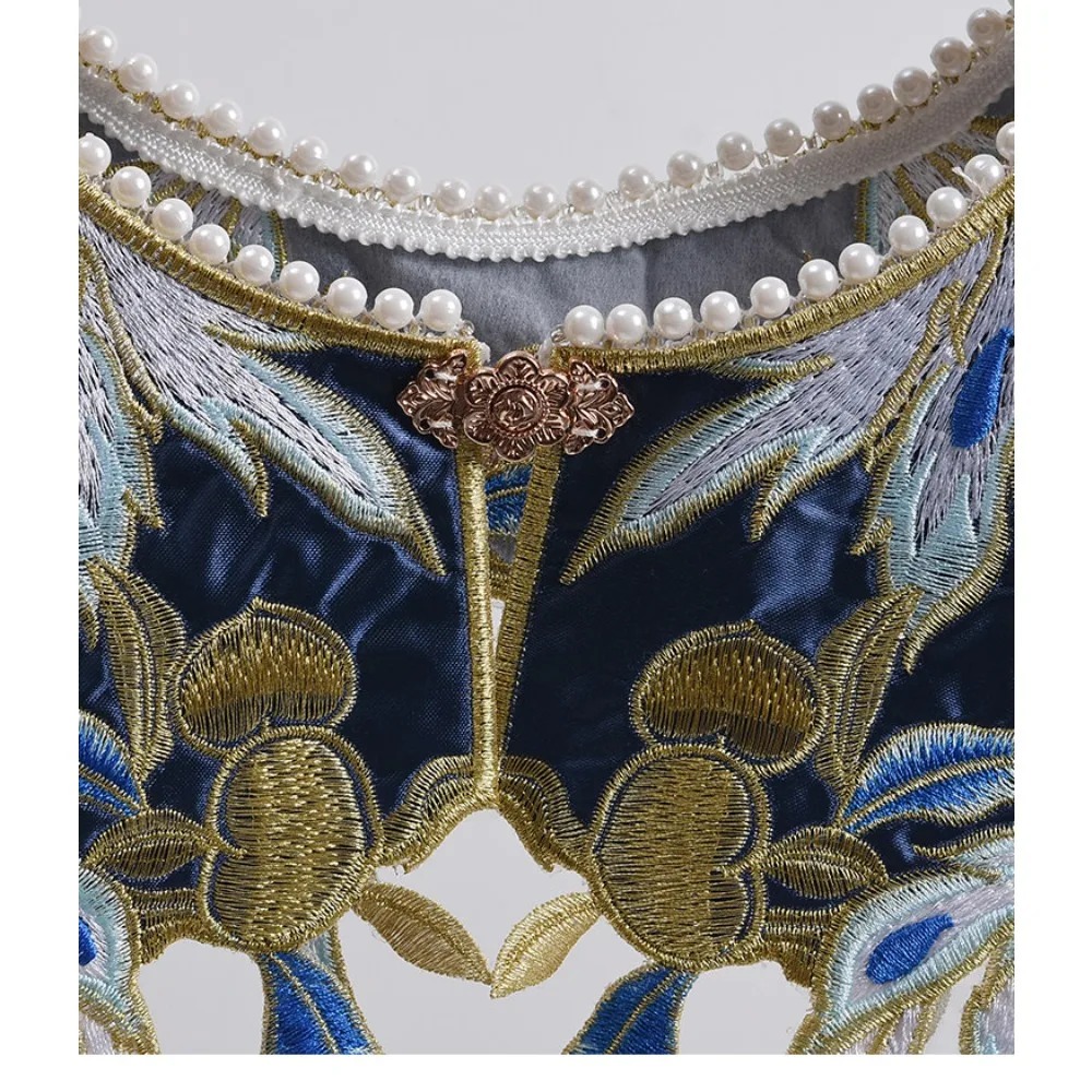 빈티지 치파오 여성 의류 스트리트웨어 민족 스타일 자수 - Embroidery Horse 리뷰 및 가격