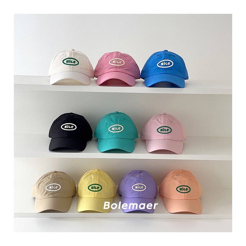 여름 야구 모자 속건 아기 오리 챙모자 레터 자수 남아 - Embroidery Cap 리뷰 및 가격