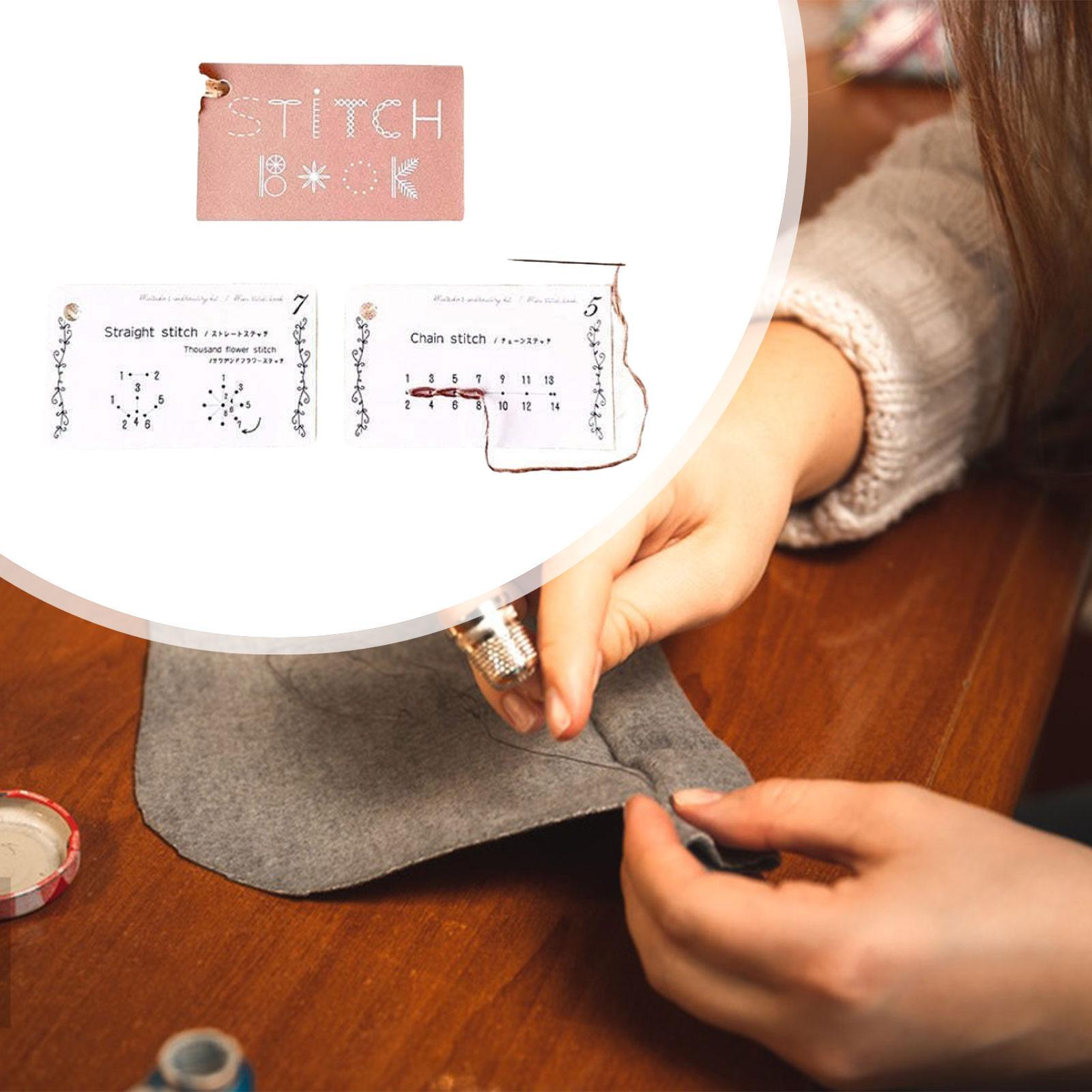 창의적인 미니 바느질 책 자수 패턴 DIY 초보자와 숙 - Embroidery Guide Book 리뷰 및 가격