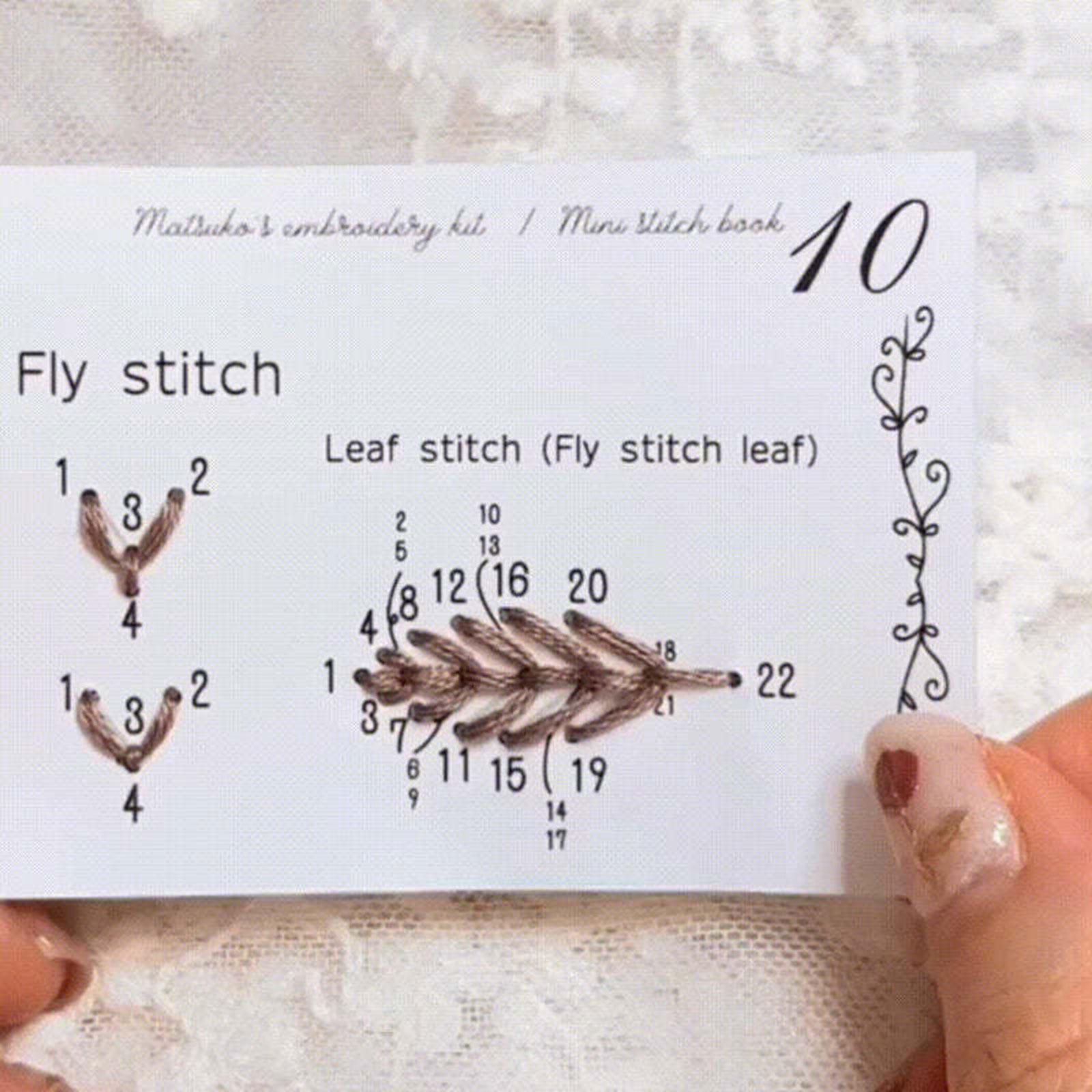 창의적인 미니 바느질 책 자수 패턴 DIY 초보자와 숙 - Embroidery Guide Book 리뷰 및 가격