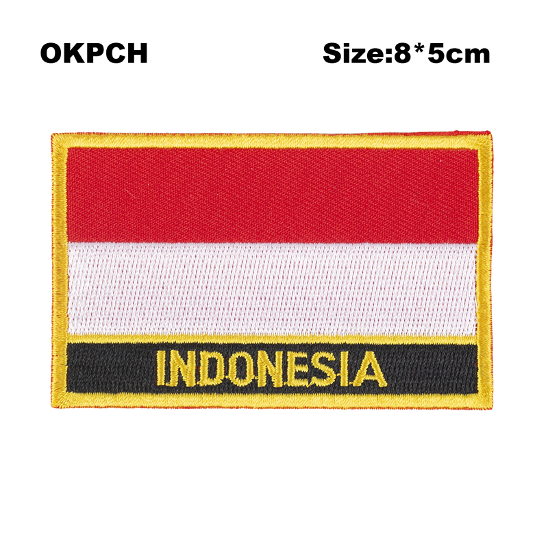 인도네시아 국기 자수 패치 전송 패치에 톱질 철제 홈& - Embroidery In Indonesia 리뷰 및 가격