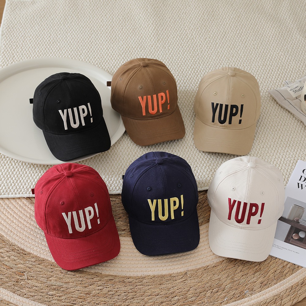 어린이 야구 모자 소년 소녀 패션 문자 자수 힙합 조절 - Embroidery Cap 리뷰 및 가격