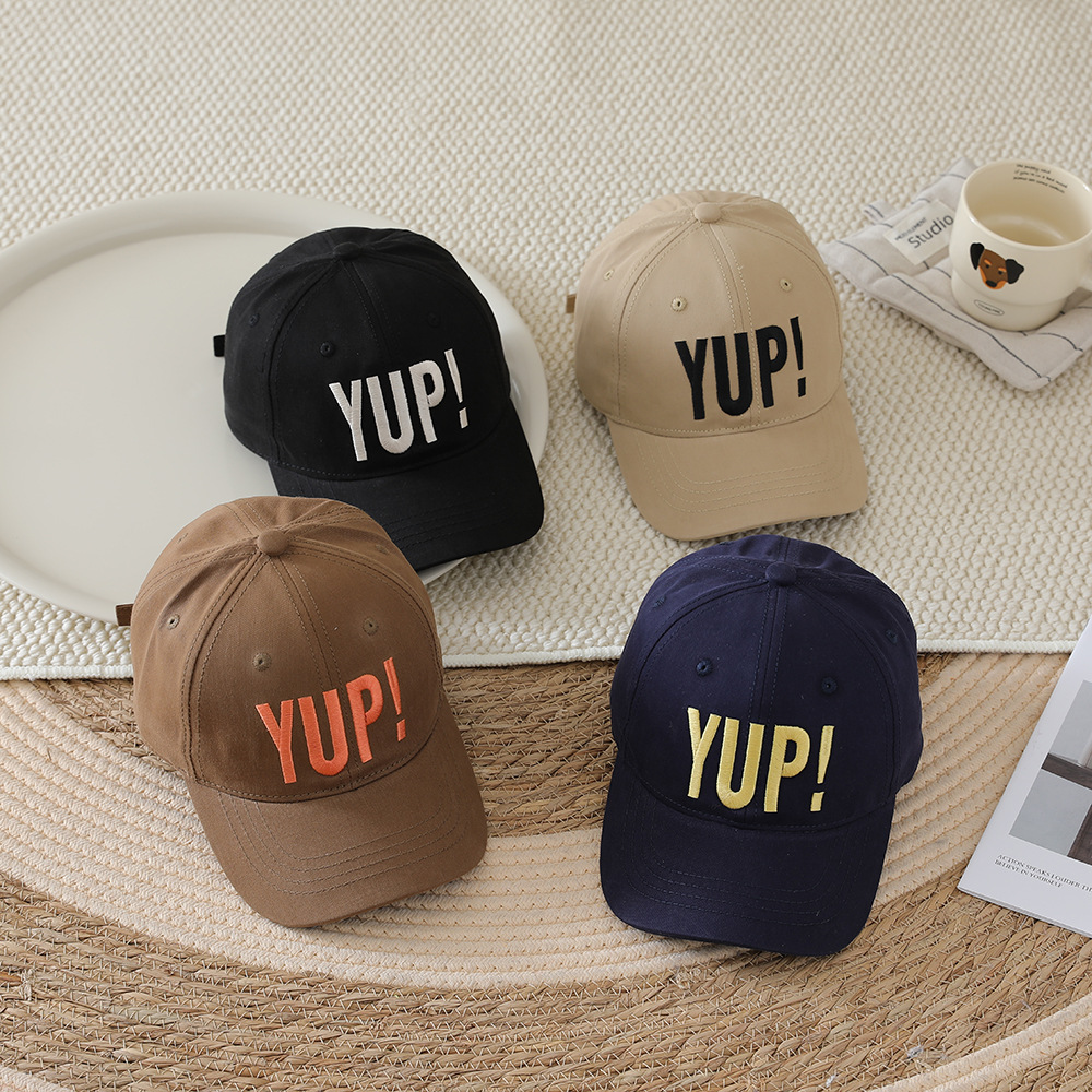 어린이 야구 모자 소년 소녀 패션 문자 자수 힙합 조절 - Embroidery Cap 리뷰 및 가격