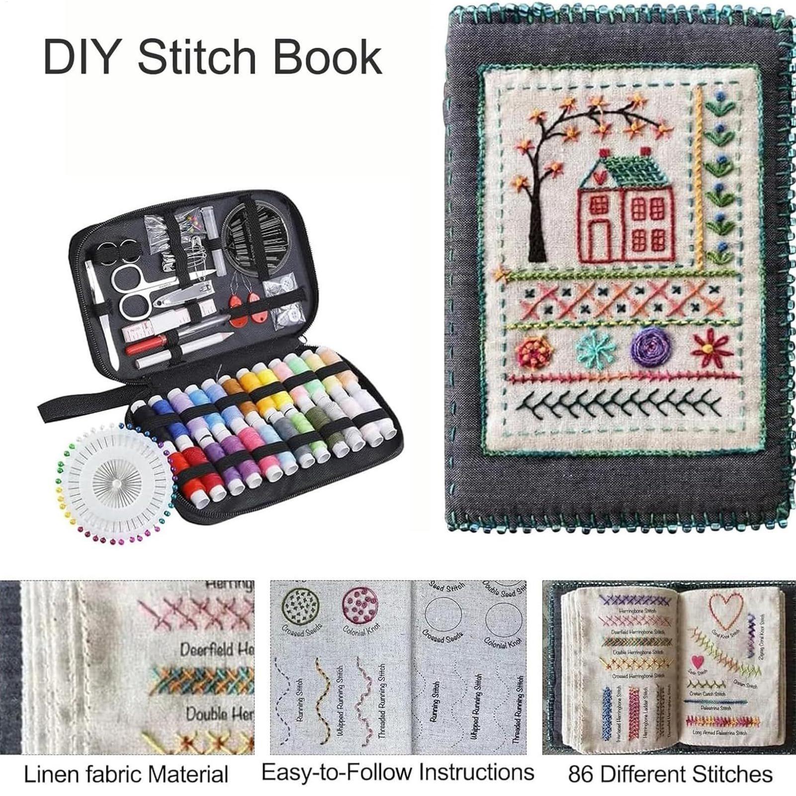 자수 스티치 북 자수 바늘 가이드 단계별 튜토리얼 포함 - Embroidery Guide Book 리뷰 및 가격