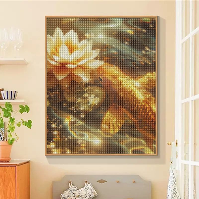 SDOYUNO 다이아몬드 아트 페인팅 잉어 물고기 모자 - Embroidery Fish 리뷰 및 가격