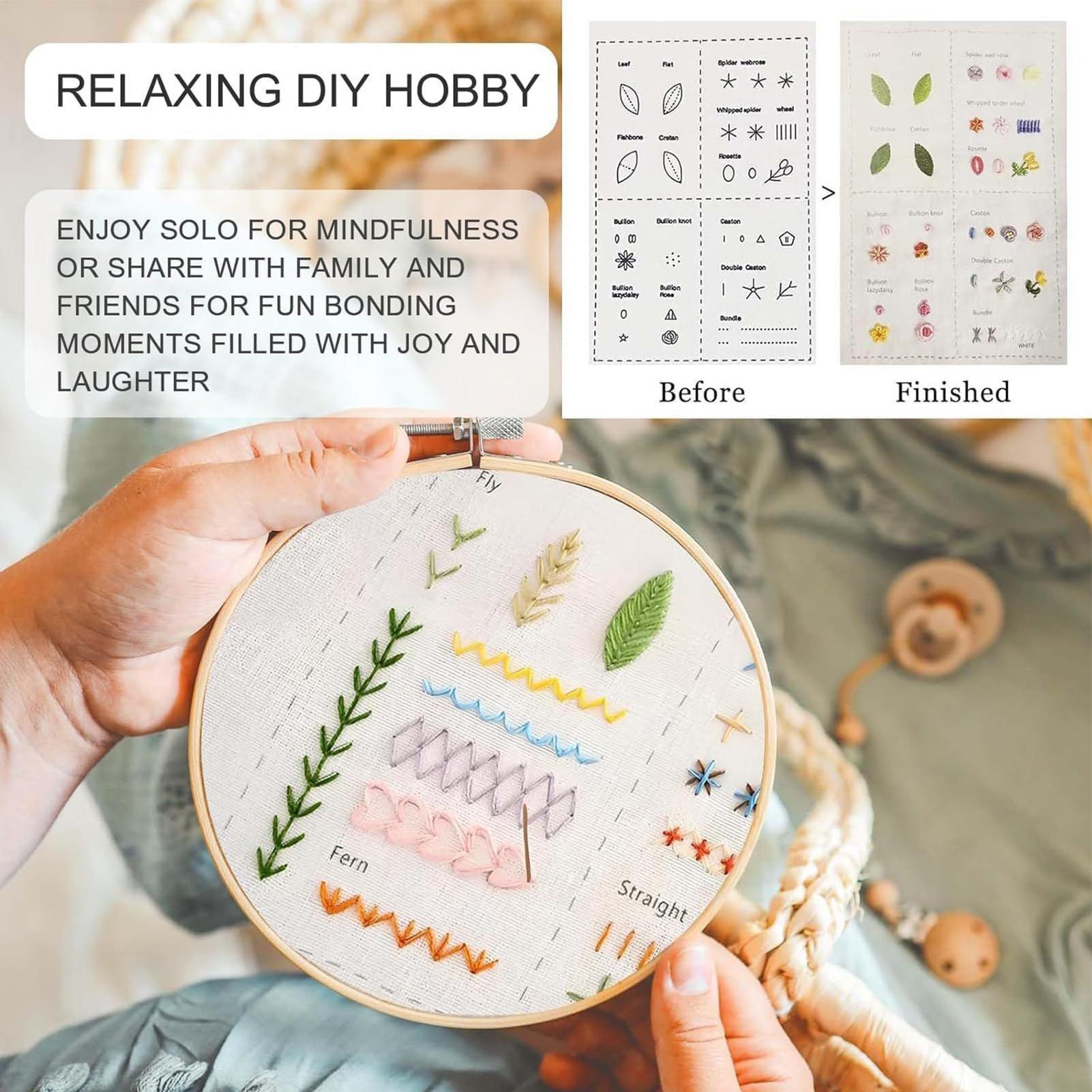 자수 스티치 책 자수 바늘 가이드 143개의 스티치 포 - Embroidery Guide Book 리뷰 및 가격