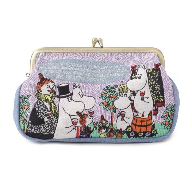 핫 애니메이션 무민 카와이 시리즈 수납 가방 창의적인  - Embroidery Wallet 리뷰 및 가격