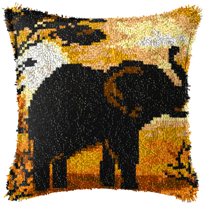 코끼리 말 동물 래치 후크 키트, 스미르나 베갯잇 매듭 - Embroidery Horse 리뷰 및 가격