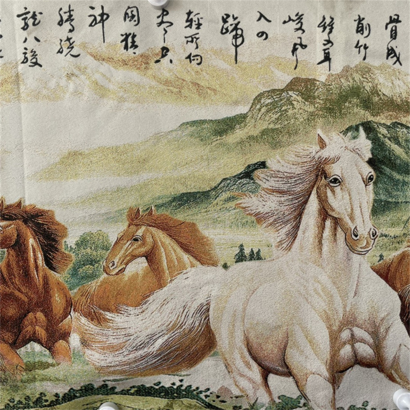 중국 전통 컬러 브로케이드 '즉각적인 성공을 가져다다' - Embroidery Horse 리뷰 및 가격