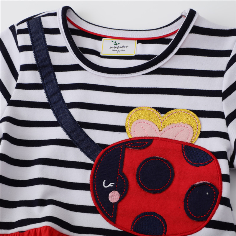 점프 미터 무당 벌레 자수 어린이 공주 소녀 드레스,  - Embroidery Lady Bug 리뷰 및 가격