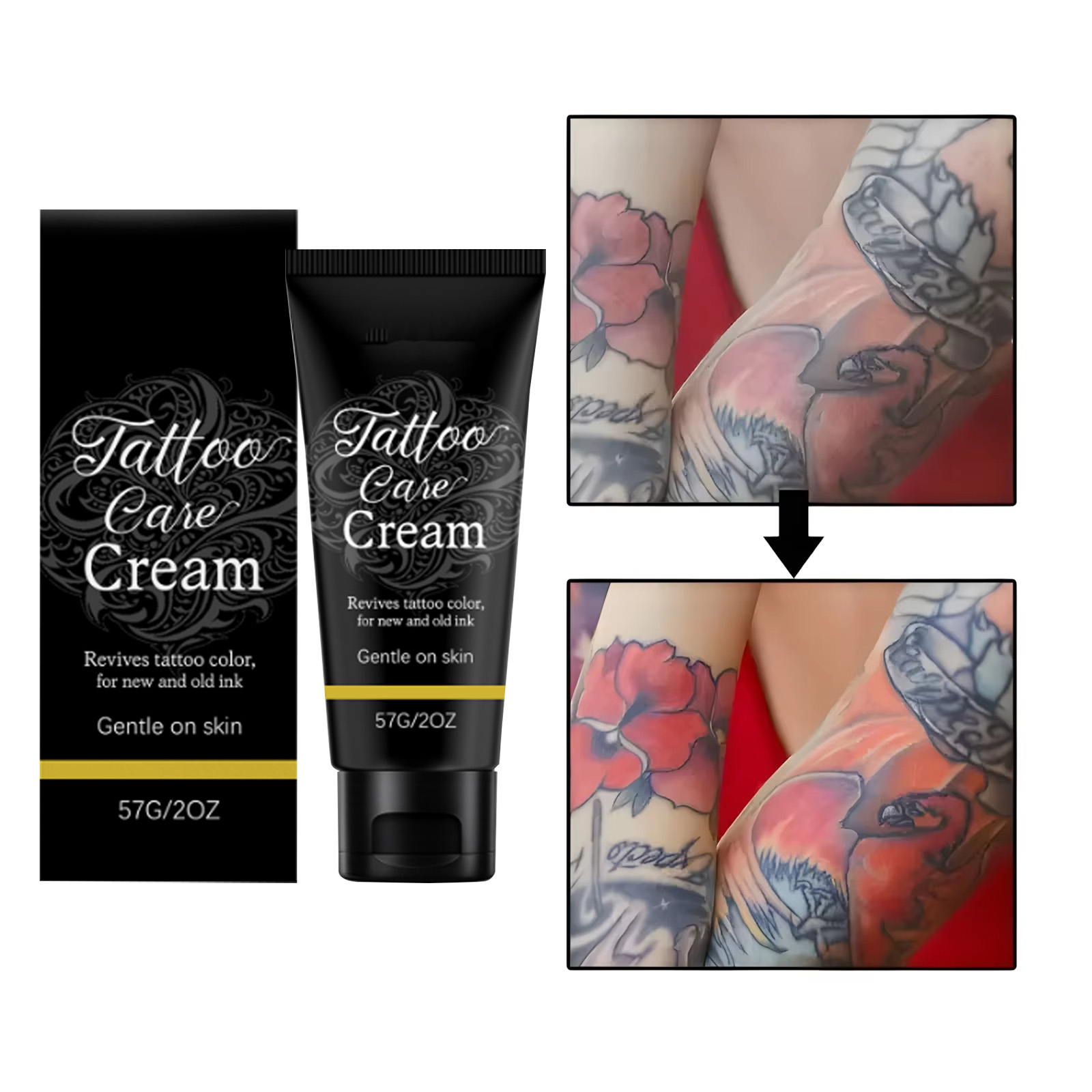 타투 애프터케어 크림, 컬러픽싱, 보습, 피부 영양 공 - Embroidery Moisturizer 리뷰 및 가격