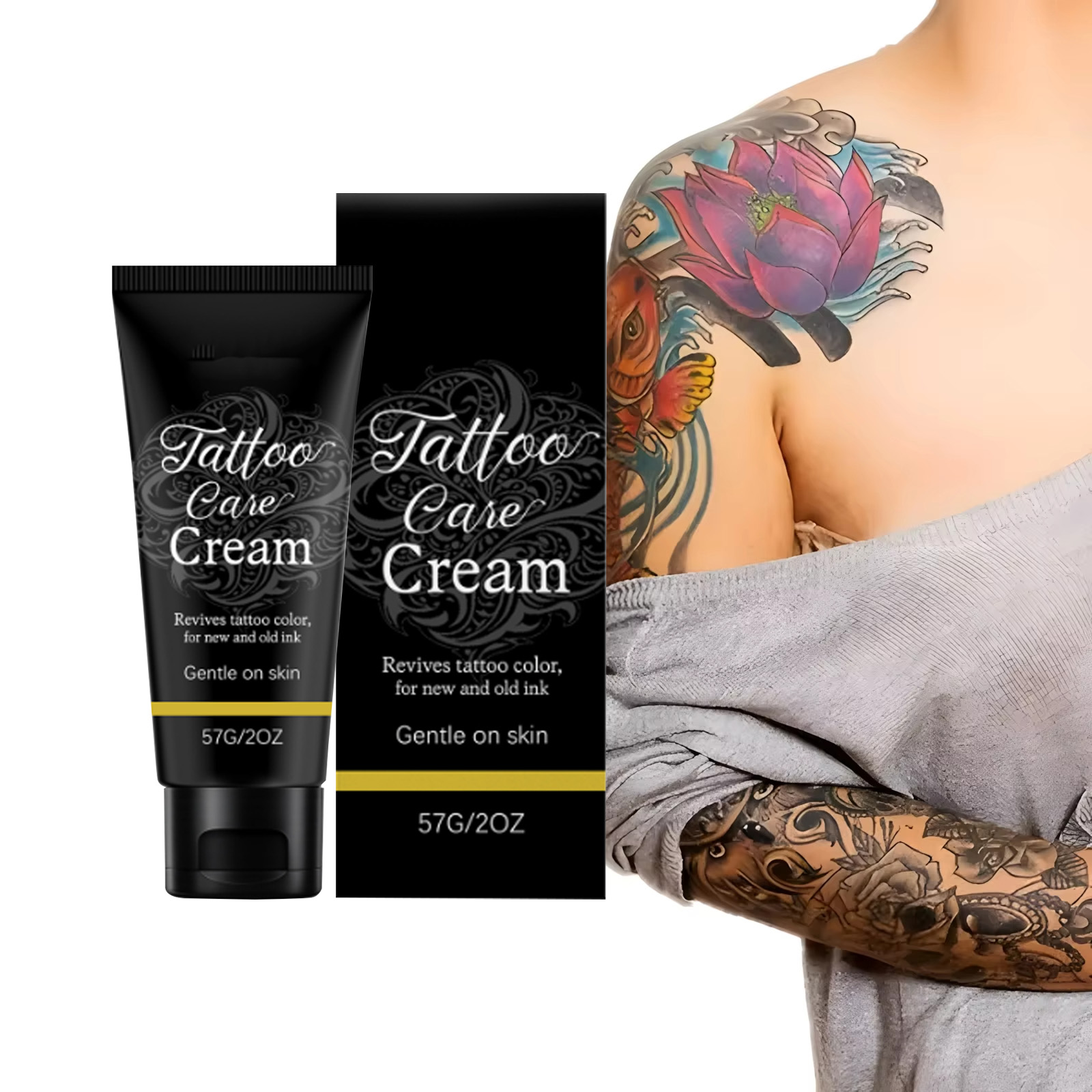 타투 애프터케어 크림, 컬러픽싱, 보습, 피부 영양 공 - Embroidery Moisturizer 리뷰 및 가격